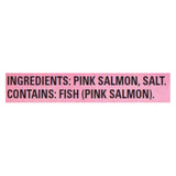 Natural Sea Wild Pink Salmon, Salted, 7.5 Oz. Pack of 12 - Cozy Farm 