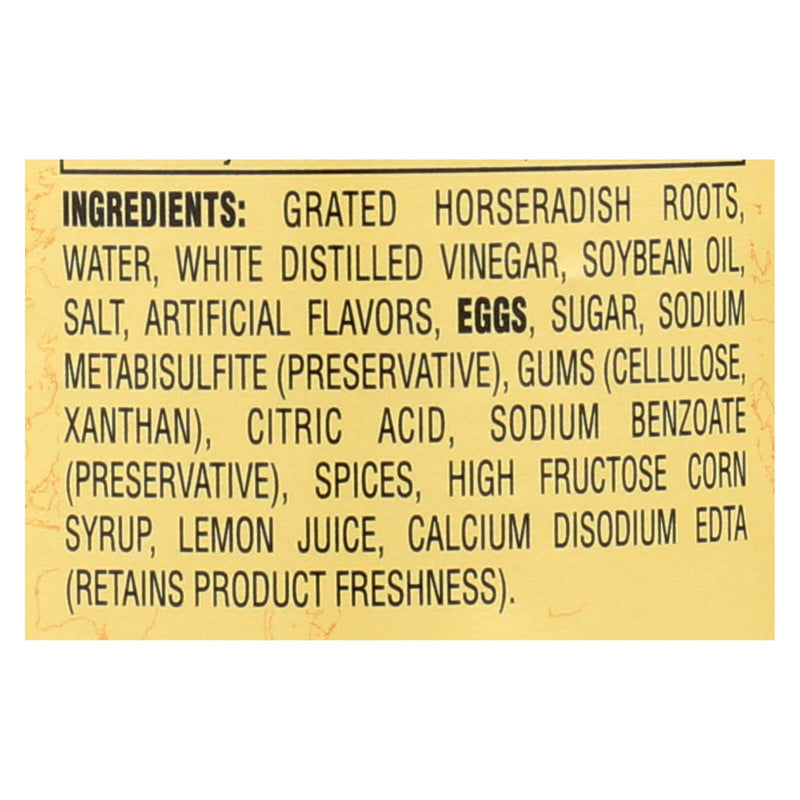 Reese's Premium Prepared Horseradish (12 Pack, 6.5 Oz. Each) - Cozy Farm 