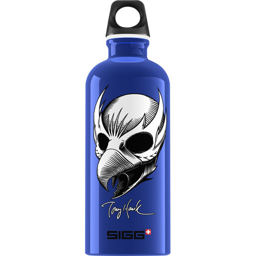 Sigg Water Bottle - Tony Hawk Birdman Blue (Pack of 6) - 0.6 Liters - Cozy Farm 