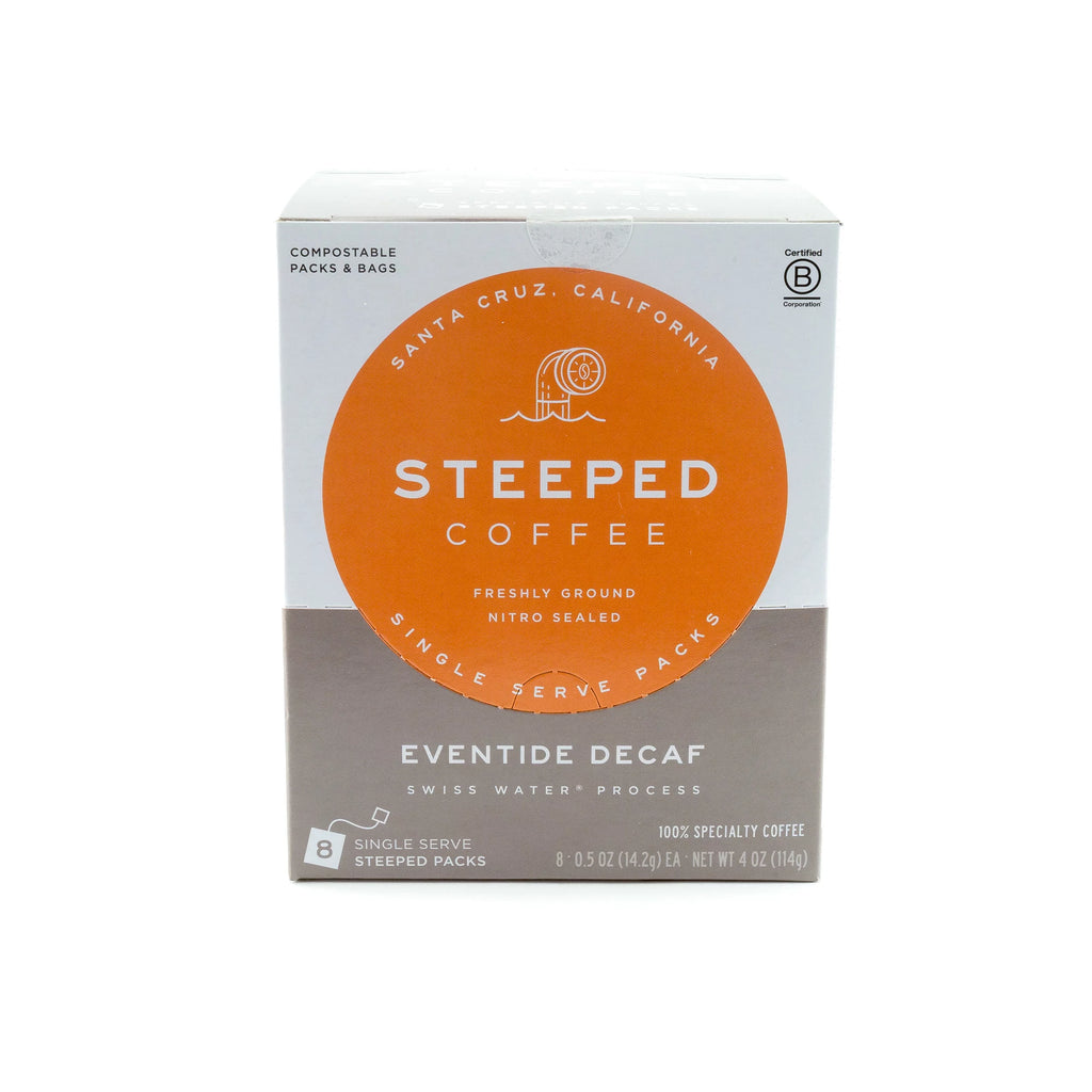Steeped Coffee - Ss Cof Eventide Decaf Swp (Pack of 3-8 Ct) - Cozy Farm 