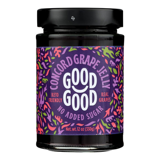 Good Good Jelly Concord Grape No Sugar (Pack of 6-12oz) - Cozy Farm 