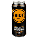 Cans  Riot Energy - Energy Drink Mango (Pack of 12-16oz Cans) - Cozy Farm 