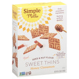Simple Mills Honey Cinnamon Sweet Thins (Pack of 6 - 4.25 Oz Each) - Cozy Farm 