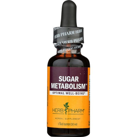 Herb Pharm Sugar Metabolism Support - 1 Fl Oz - Cozy Farm 