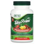 Deva Vegan Vitamins - Multivit Tuba Prime No Iron (Pack of 90 Tablets) - Cozy Farm 