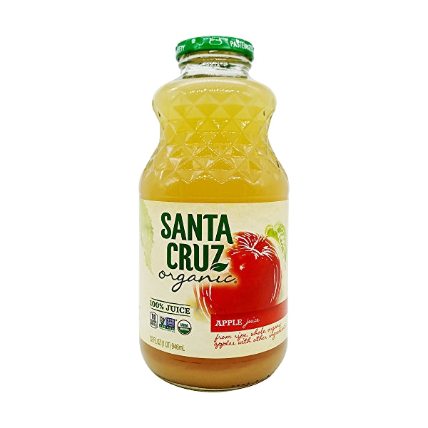 Santa Cruz Organic Apple Juice Sensible Sipper (Pack of 6) 32 Fl Oz - Cozy Farm 