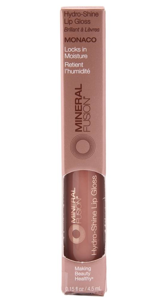 Mineral Fusion Hydro Shine Lip Gloss - Monaco Hydrating Lip Gloss, .15 Fl Oz - Cozy Farm 