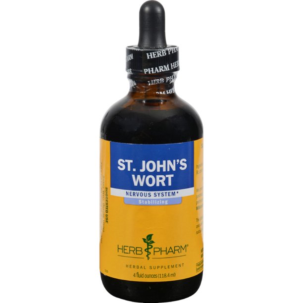 Herb Pharm St. John's Wort Liquid Extract - 4 Fl Oz - Cozy Farm 