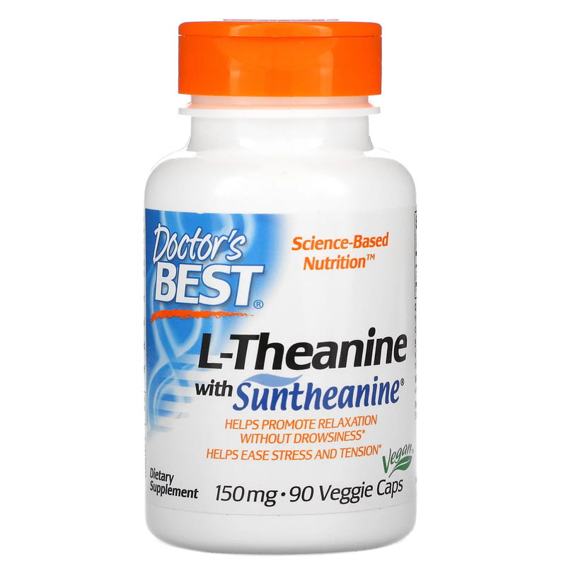 Doctor's Best L-Theanine Suntheanine (Pack of 90) - Cozy Farm 