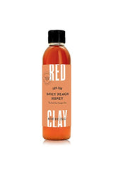 Red Clay Spicy Peach Honey Sauce, 9oz Bottle - Cozy Farm 