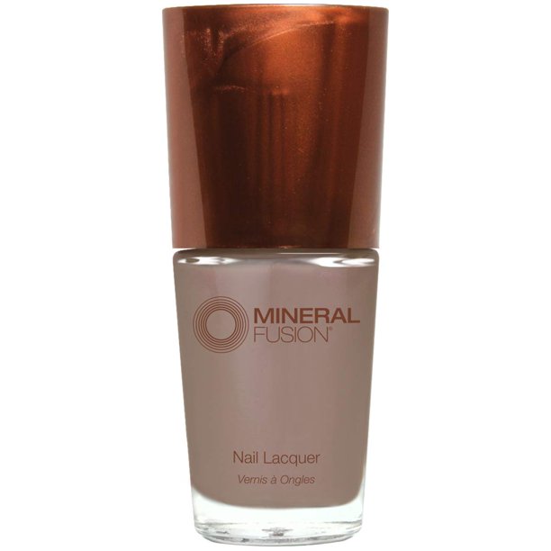 Mineral Fusion Nail Polish in Taupe Shimmer - 0.33 Oz - Cozy Farm 