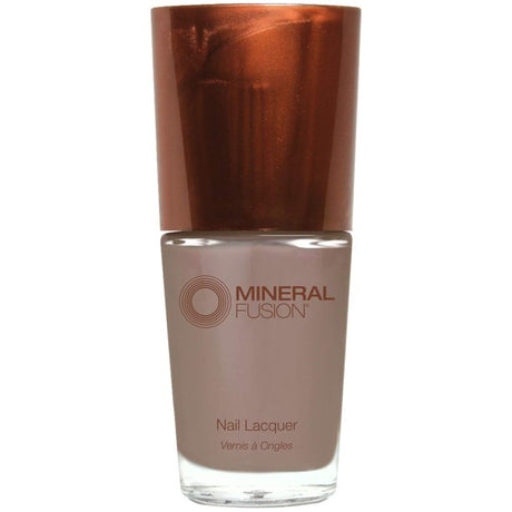 Mineral Fusion Nail Polish in Taupe Shimmer - 0.33 Oz - Cozy Farm 
