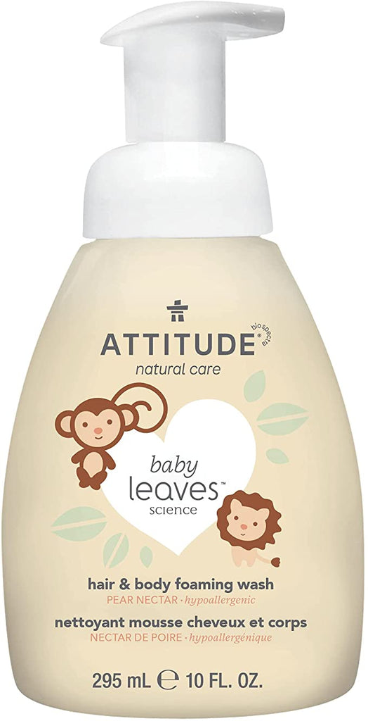 Attitude Baby Wash 2in1 Pear Nctr (10 Oz) - Cozy Farm 
