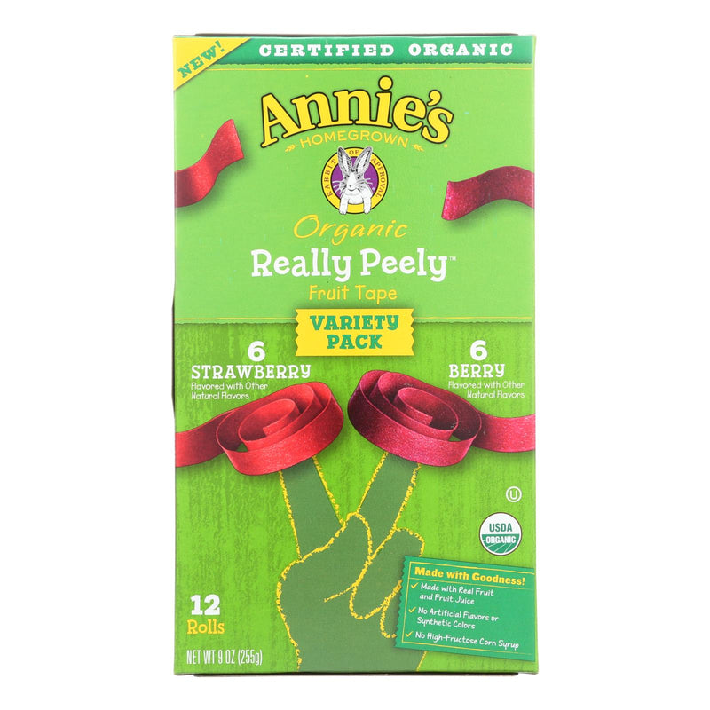 Annie's Homegrown Fruit Snacks Fruit Tape, 6-Pack x 9 Oz - Cozy Farm 