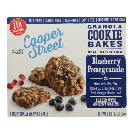 Cooper Street Baked Blueberry Pomegranate Granola, 6 oz (Pack of 6) - Cozy Farm 