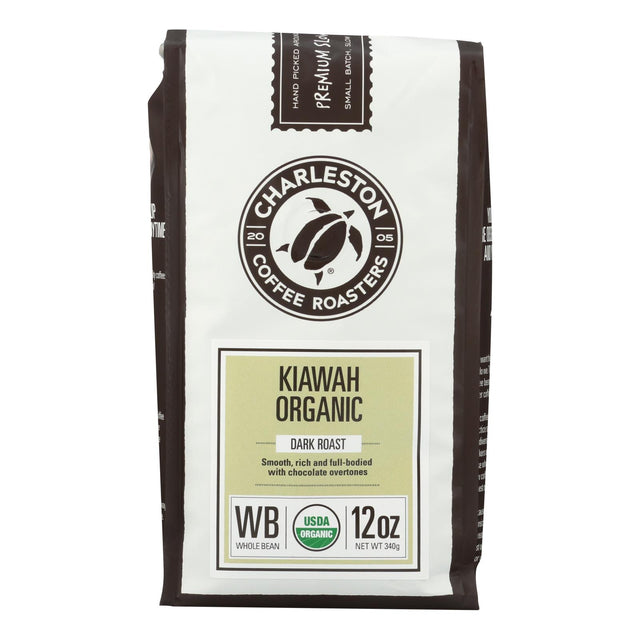 Charleston Coffee Roasters Kiawah Whole Bean Coffee, (Pack of 6) 12 Oz Bags - Cozy Farm 