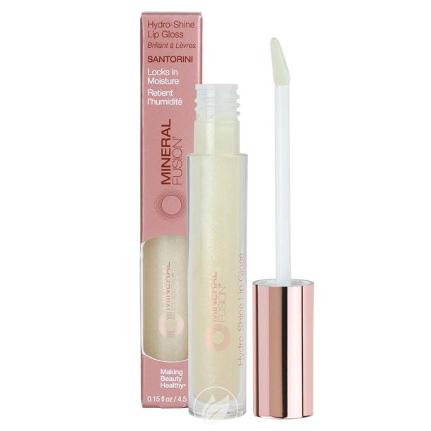 Mineral Fusion Hydro Shine Lip Gloss - Santor, 0.15 Fl Oz - Cozy Farm 