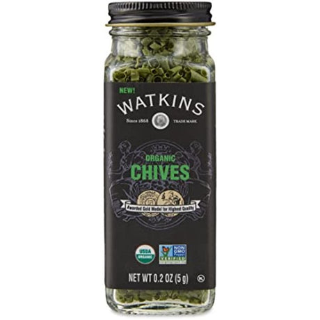 Watkins Chives - 2 Oz, Case of 3 - Premium Quality Herb for Culinary Creations - Cozy Farm 