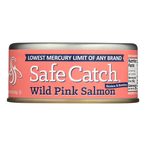 Safe Catch Salmon Pink Wild (Pack of 6 - 5 oz) - Cozy Farm 
