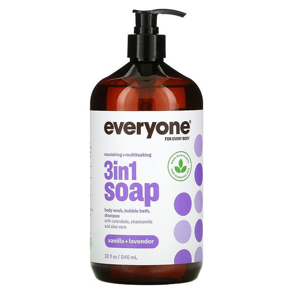 Everyone Soap Lavender Vanilla Scent 32 Fl Oz - Cozy Farm 