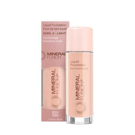 Mineral Fusion Liquid Foundation in Cool2, 1 Fl Oz - Cozy Farm 