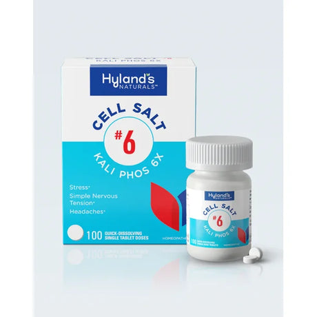 Hyland's Ferrum Phosphate 6X Cell Salts: Rejuvenate Blood, 100 Tablets - Cozy Farm 