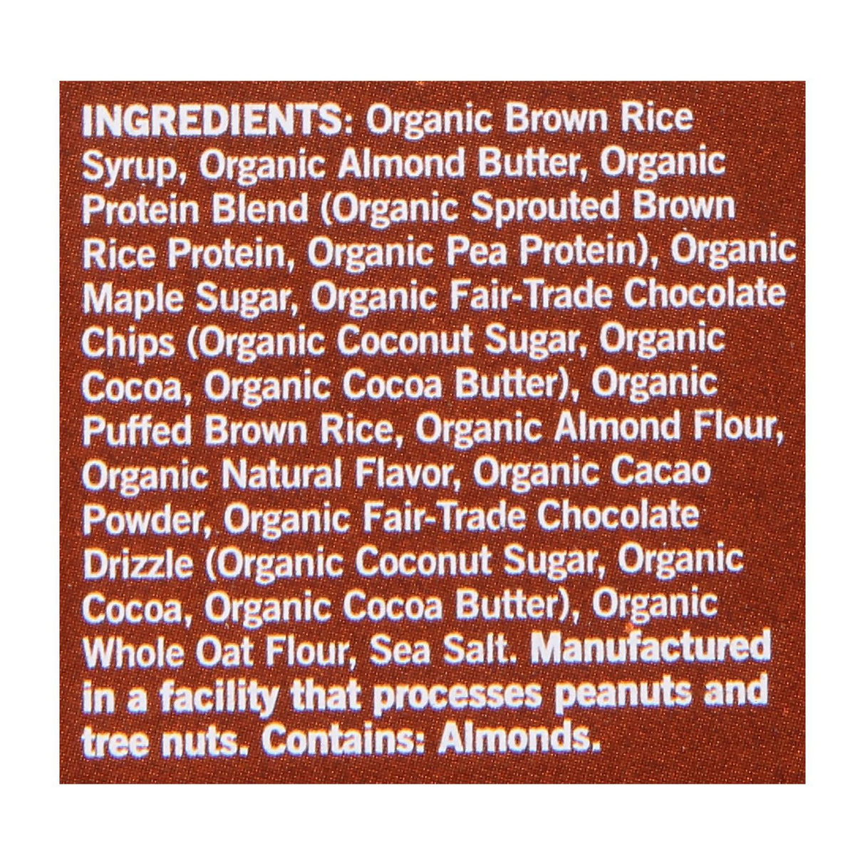 Gomacro - Kids Macrobar Double Chocolate Brownie (Pack of 7) 6.3 Oz - Cozy Farm 