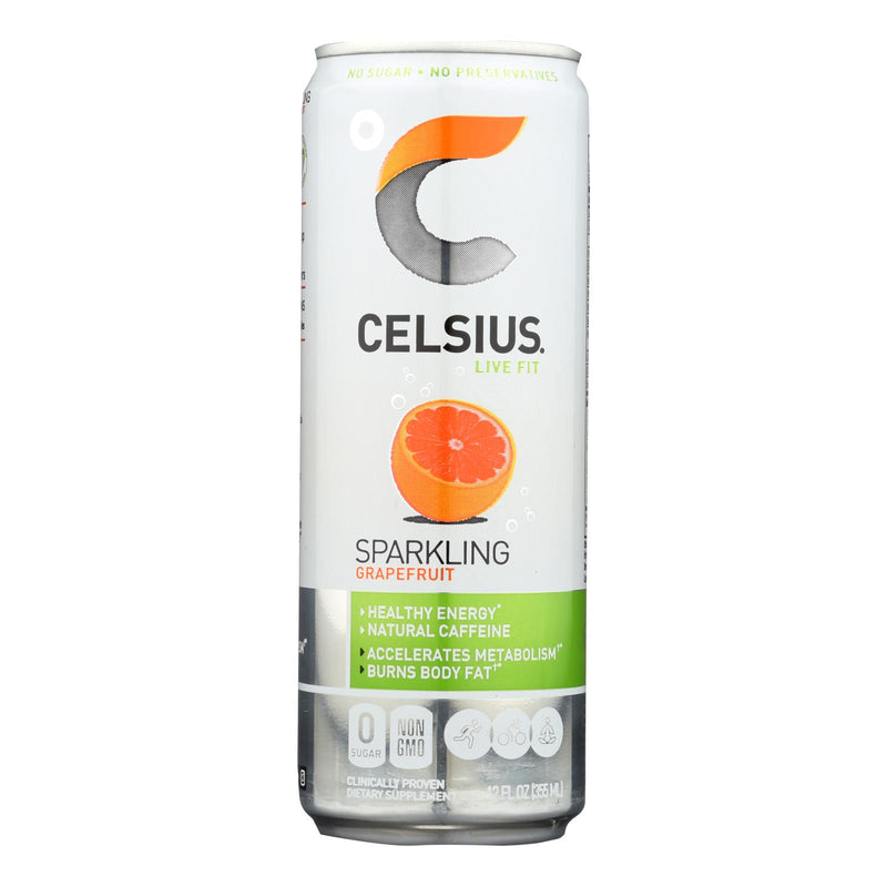 Celsius Sparkling Ginger Fitness Drink, 12 Fl Oz (Pack of 12) - Cozy Farm 