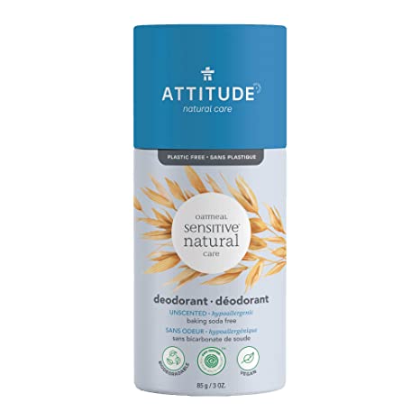 Attitude Sensitive Unscented Deodorant  - 3 Oz - Cozy Farm 