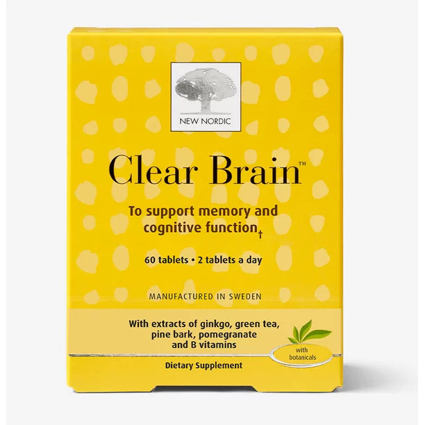 New Nordic Clear Brain Supplement (Pack of 60) - Cozy Farm 