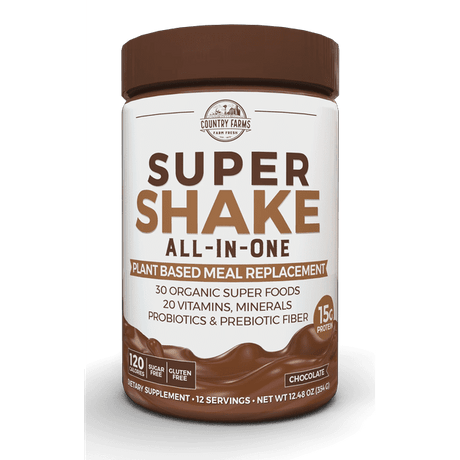 Country Farms Super Shake Powder Chocolate 12.48 Oz - Cozy Farm 