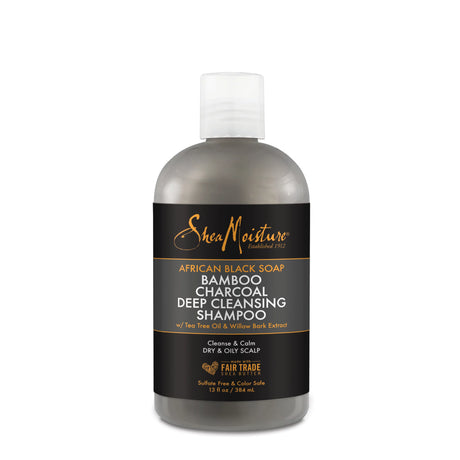 SheaMoisture African Black Soap Deep Cleanse - 13 fl. oz. - Cozy Farm 