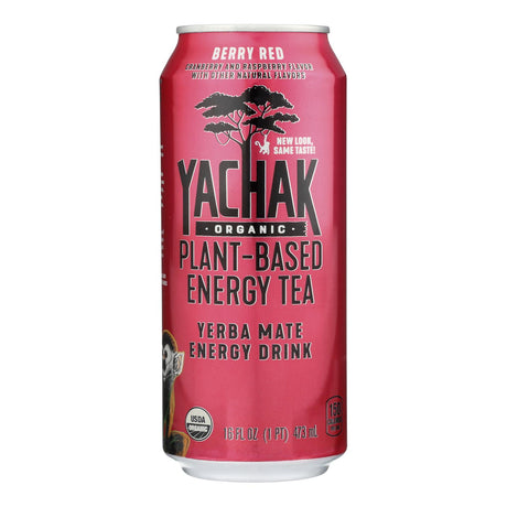 Yachak Yerba Mate Berry Red (12-Pack, 16 Fl. Oz. Each) - Cozy Farm 