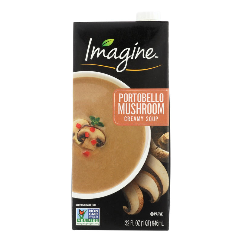 Imagine Foods Creamy Port Mushroom Soup, Six-Pack, 32 Fl. Oz. - Cozy Farm 