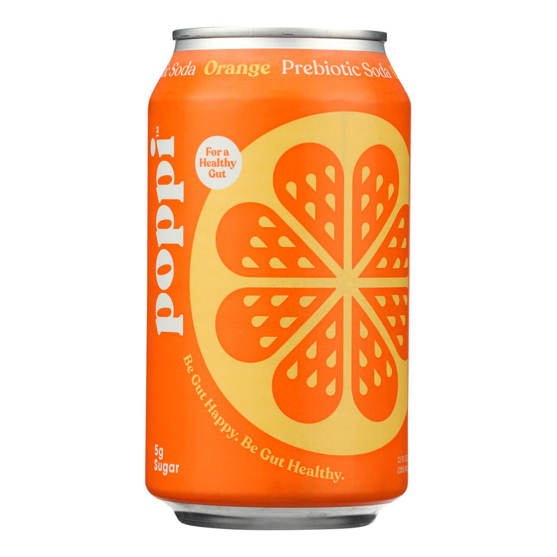 Poppi Orange Prebiotic Soda (Pack of 12) - Cozy Farm 