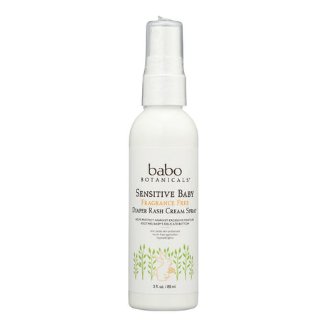 Babo Botanicals Unscented Diaper Cream Spray (Pack of 3) - Cozy Farm 