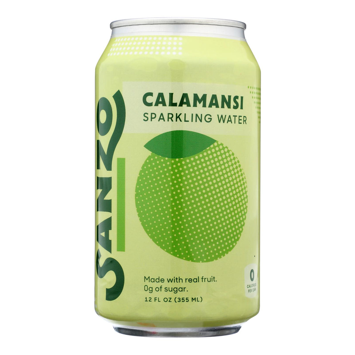 Sanzo Sparkling Calamansi Water, 12 Fl Oz (Pack of 12) - Cozy Farm 