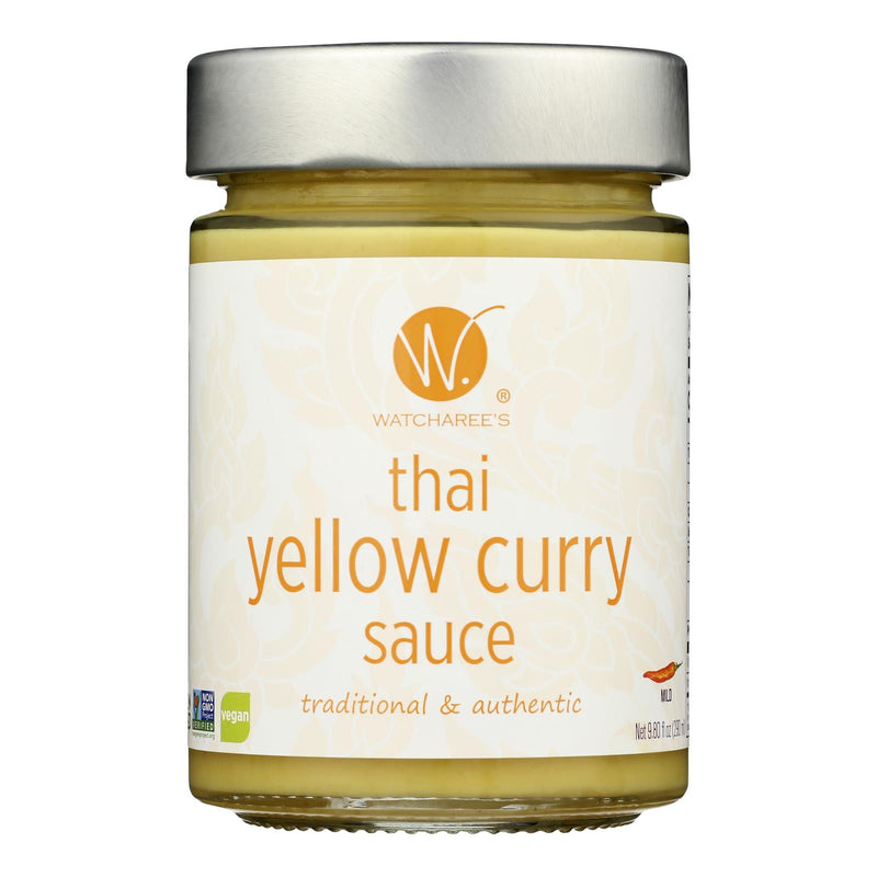 Watcharee's Thai Yellow Curry Sauce, 6 Pack x 9.8 Fl Oz - Cozy Farm 