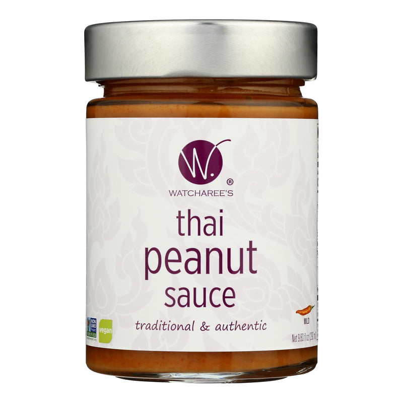 Watcharee's Thai Peanut Sauce (Pack of 6 - 9.8 oz.) - Cozy Farm 