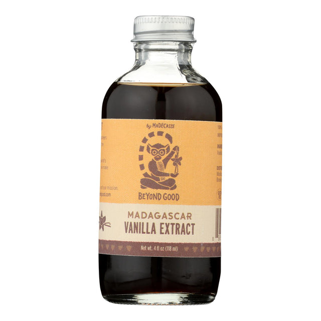 Madagascar Vanilla Extract, 4oz Bottles (Pack of 6) by Beyond Good - Cozy Farm 