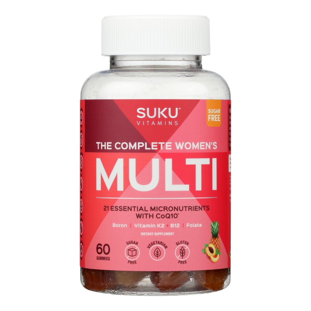 Suku Vitamins (Pack of 60) Gummy Complete Women's Multivitamin - Cozy Farm 