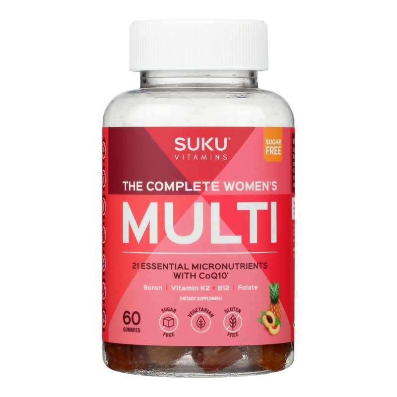 Suku Vitamins Complete Women's Multivitamin Gummy (60) - Cozy Farm 