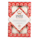 Invigorating Bath Bombs with Coconut & Papaya | Nubian Heritage | 6-Pack - Cozy Farm 