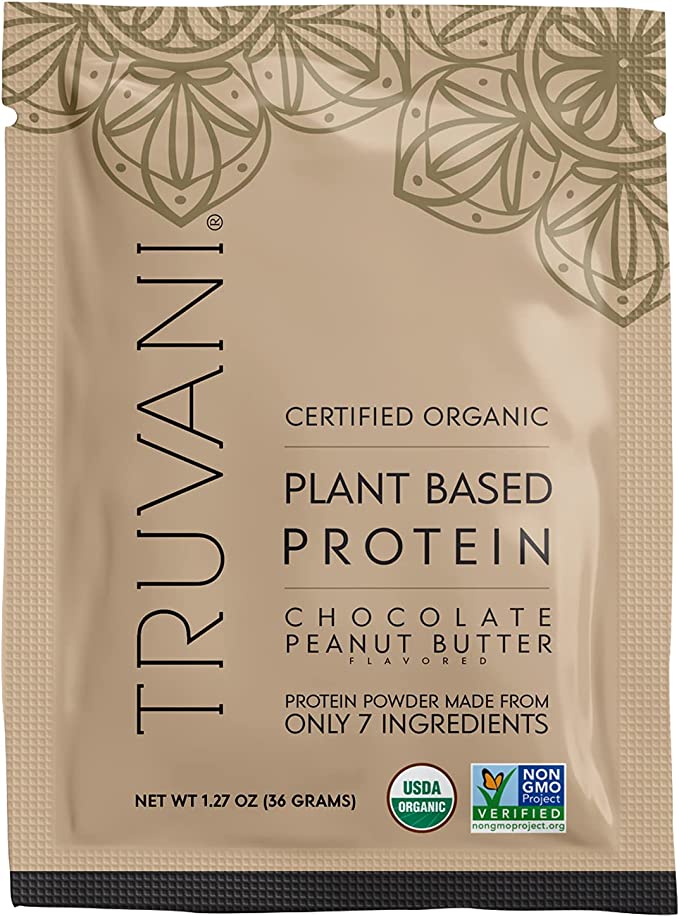 Truvani - Protein Powder Peanut Butter Chocolate  10/1.27oz - Cozy Farm 