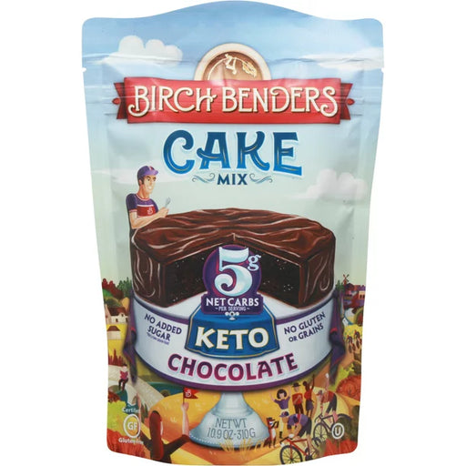 Birch Benders - Cake Mix Chocolate Keto (Pack of 6 10.9oz) - Cozy Farm 