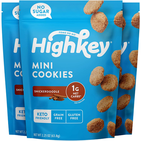 High Key Keto Cookie Snickerdoodle (Pack of 6 - 2 Oz.) - Cozy Farm 