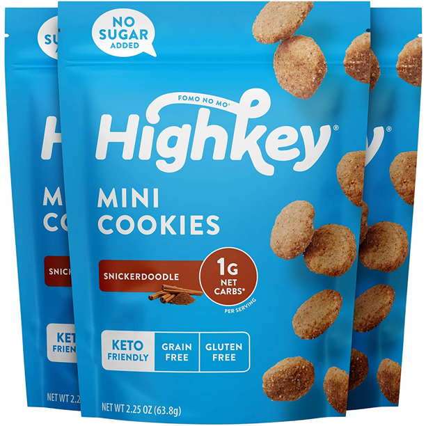 High Key Keto Cookie Snickerdoodle (Pack of 6 - 2 Oz.) - Cozy Farm 