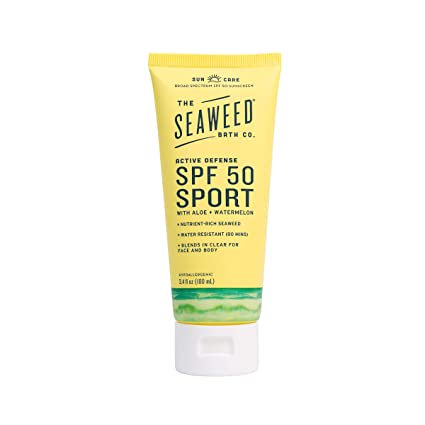 The Seaweed Bath Co Sunscreen Protect Defend Sport SPF50 - 3.4 Fl Oz - Cozy Farm 