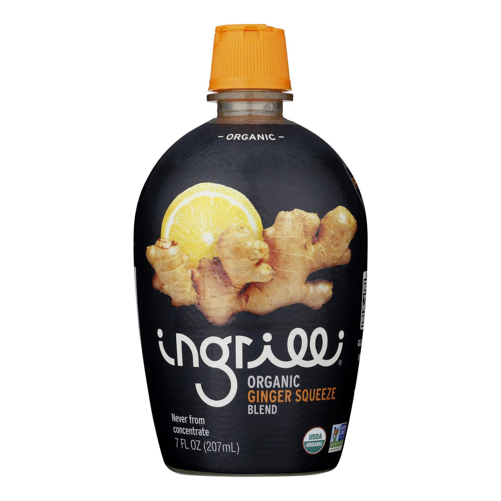 Ingrilli Squeeze Ginger Blend (Pack of 12-7 Fl Oz) - Cozy Farm 