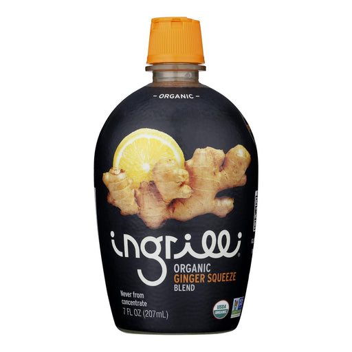 Ingrilli Squeeze Ginger Blend (Pack of 12-7 Fl Oz) - Cozy Farm 